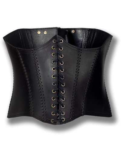 Trollfelsen Ledermieder Unterbrust schwarz